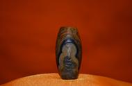 清代玛瑙奇石喇嘛像天珠：考证大漠奇石的发现与应用
