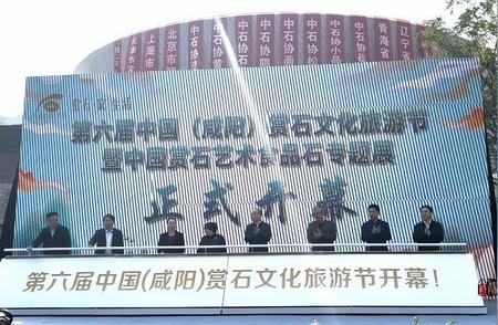 第六届中国（咸阳）赏石文化旅游节盛大开幕：艺术专题展亮点纷呈
