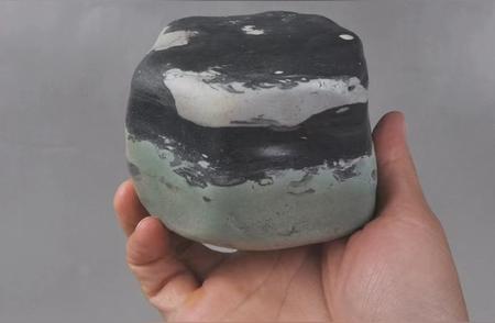 大湾彩陶石：鳄鱼主题的赏石系列（44）
