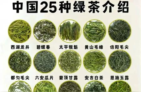 中国绿茶全览：25种茶文化的精髓
