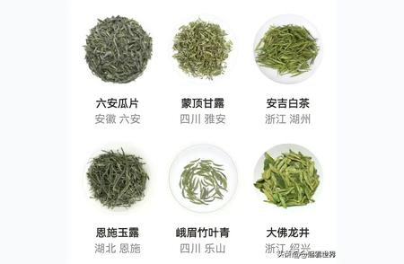 茶叶品种大全：单品名称、实物照片、分类及产地一览