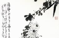 水墨菊花：中国艺术的经典之美