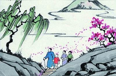 丰子恺漫画中的诗意与哲思：一次心灵的旅行