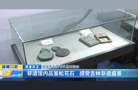 揭秘首届东北图书交易博览会：非遗松花石品鉴盛况