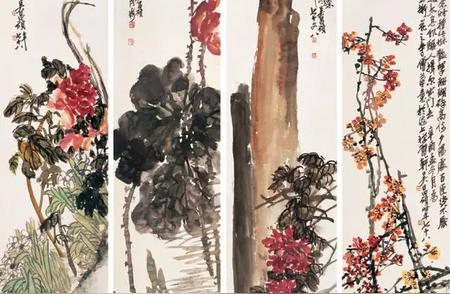 吴昌硕的艺术生涯：画作中的书法魅力