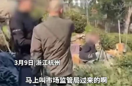 直播商闯入西湖龙井茶园，引发茶农强烈抗议！