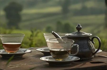 春季早晨，品茶的最佳时刻