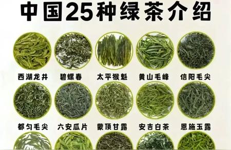 探索中国25种独特绿茶的风味
