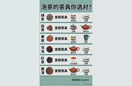 茶艺必备：全面整理的泡茶工具与茶叶品种