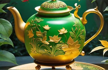 东方古茶壶之美：茶香与自然的完美融合