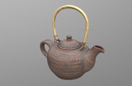3D茶壶模型免费下载资源